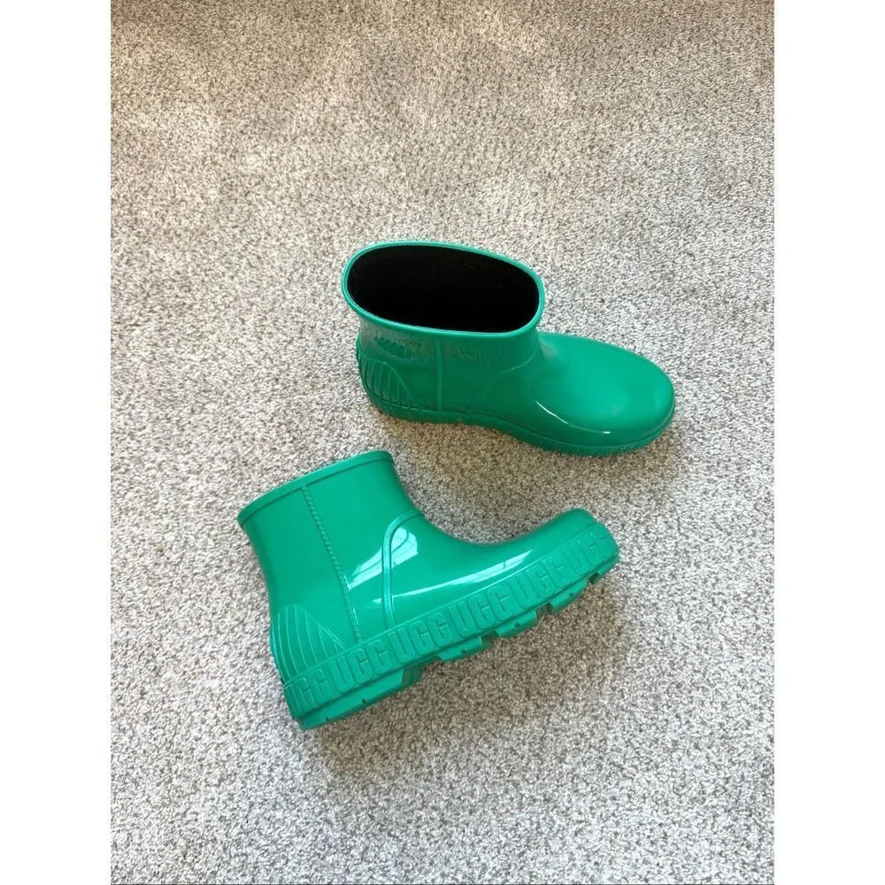 Ugg Drizlita Green Rain Boots